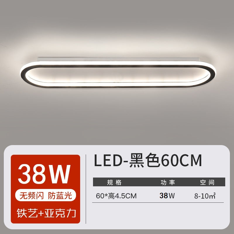 Nordic Ultra-Thin Ceiling Light Rectangular led Living Room Lamps Modern Minimalist Round Lamp Bedroom Lamp Office Lamps