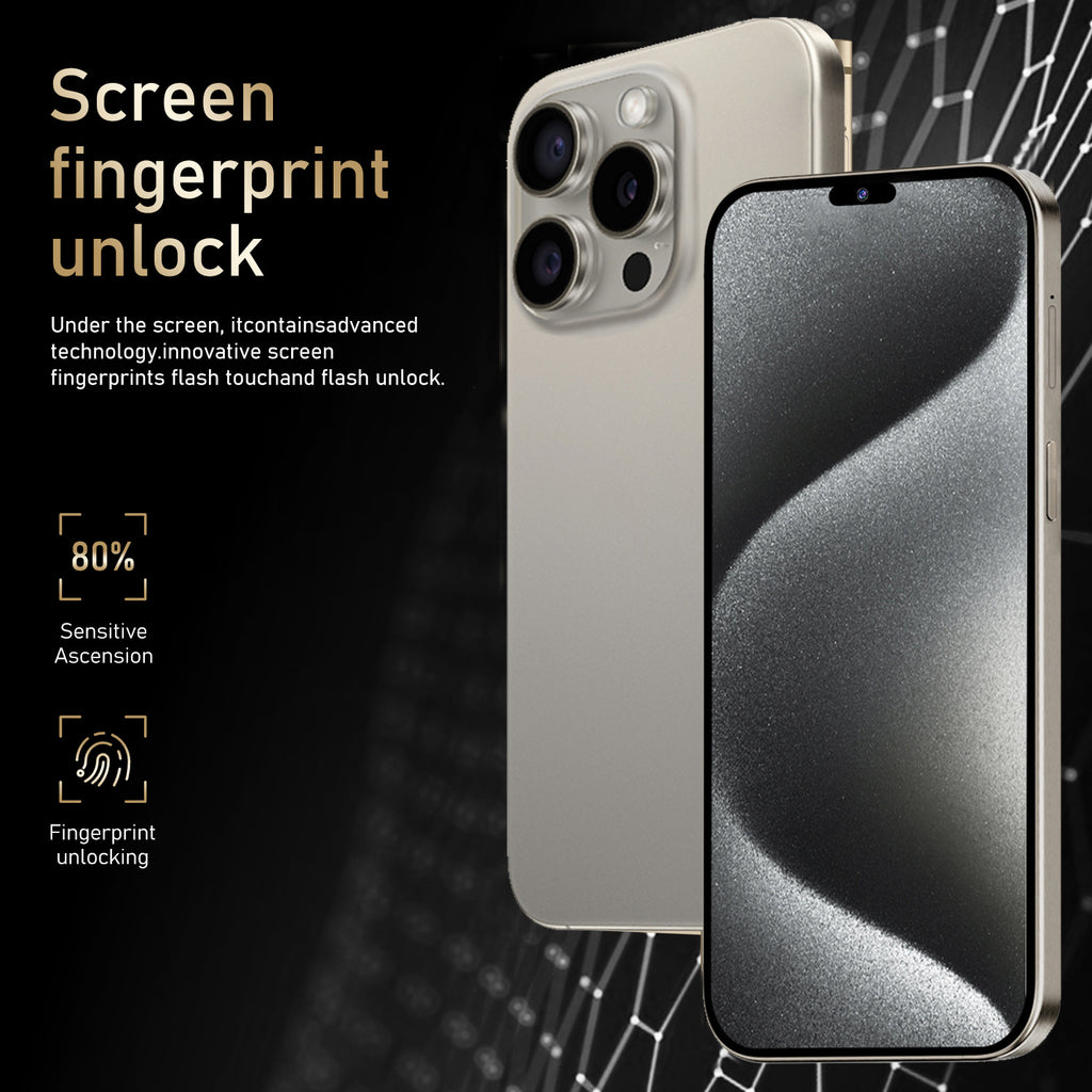 New model exclusive i15 Pro Max Intelligence5G Mobile Phone16+1T Android Phone Factory Price