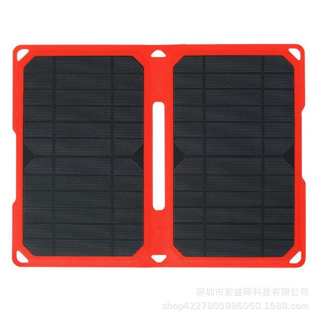 10W Outdoor ETFE Solar Folding Charging Bag Portable Mobile Phone Charger Integrated Laminated Folding Bag