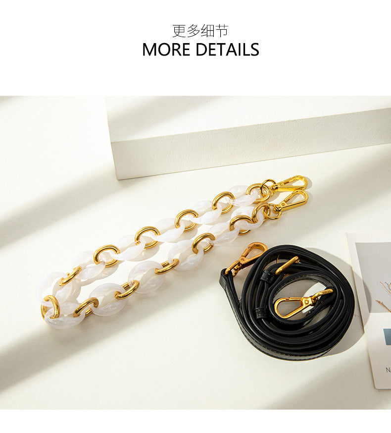 Women's Bag Korean Version Trendy Fashion New Style Personality Crossbody Bag Elegant Diamond Chain Simple Versatile Shoulder Bag