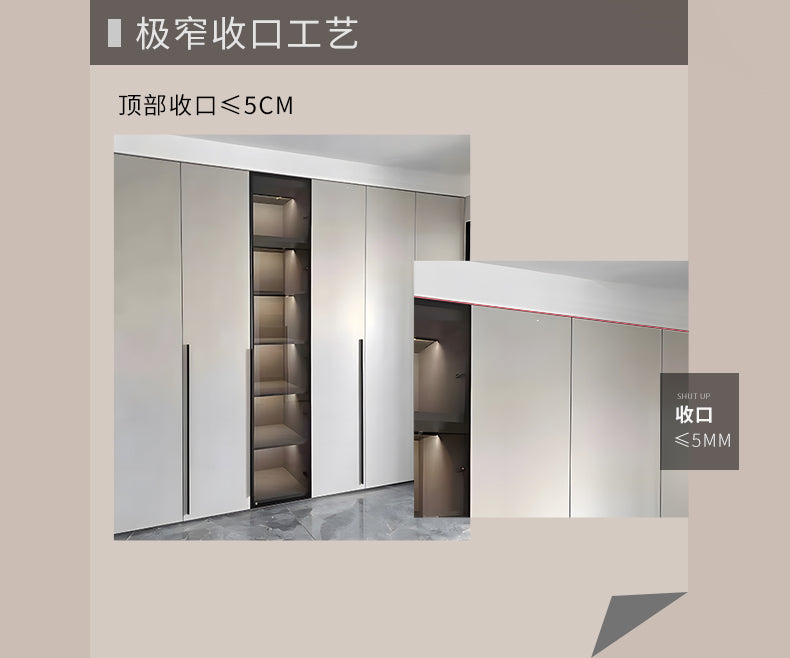 Dongguan Shenzhen Guangzhou Hong Kong Whole House Customization Manufacturer of Modern Light Luxury Integrated Cabinets, Bedroom Wardrobes, and Cloakrooms