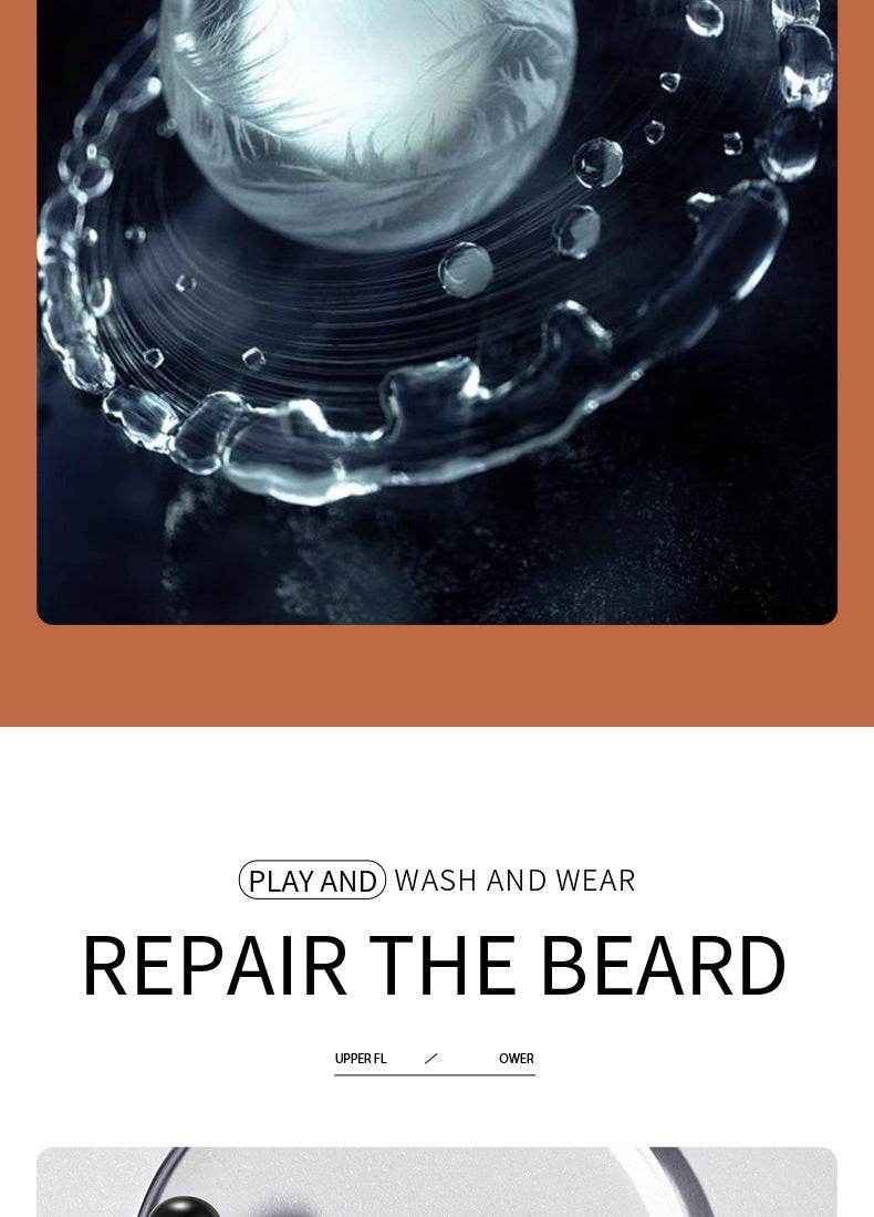 Full English Beard Care Serum SADOER Men's Beard Care Solution30ml  Foreign Trade Wholesale