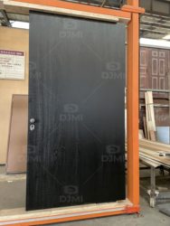 American Black Walnut Solid Wood Exterior Entrance Doors External Wooden Main Door for House Modern Exterior Front Entry Doors