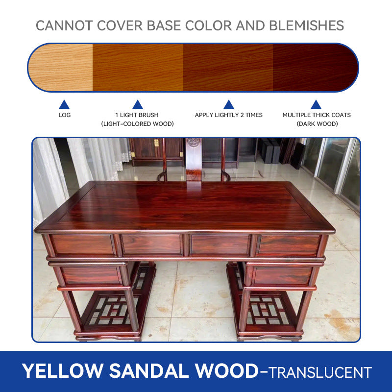 Water-Based Wood Grain Paint Outdoor Anti-Corrosion Wood Oil for Doors, Windows, Cabinets Color Change Renovation Brightening Anti-Wax Oil Antique Wood Paint