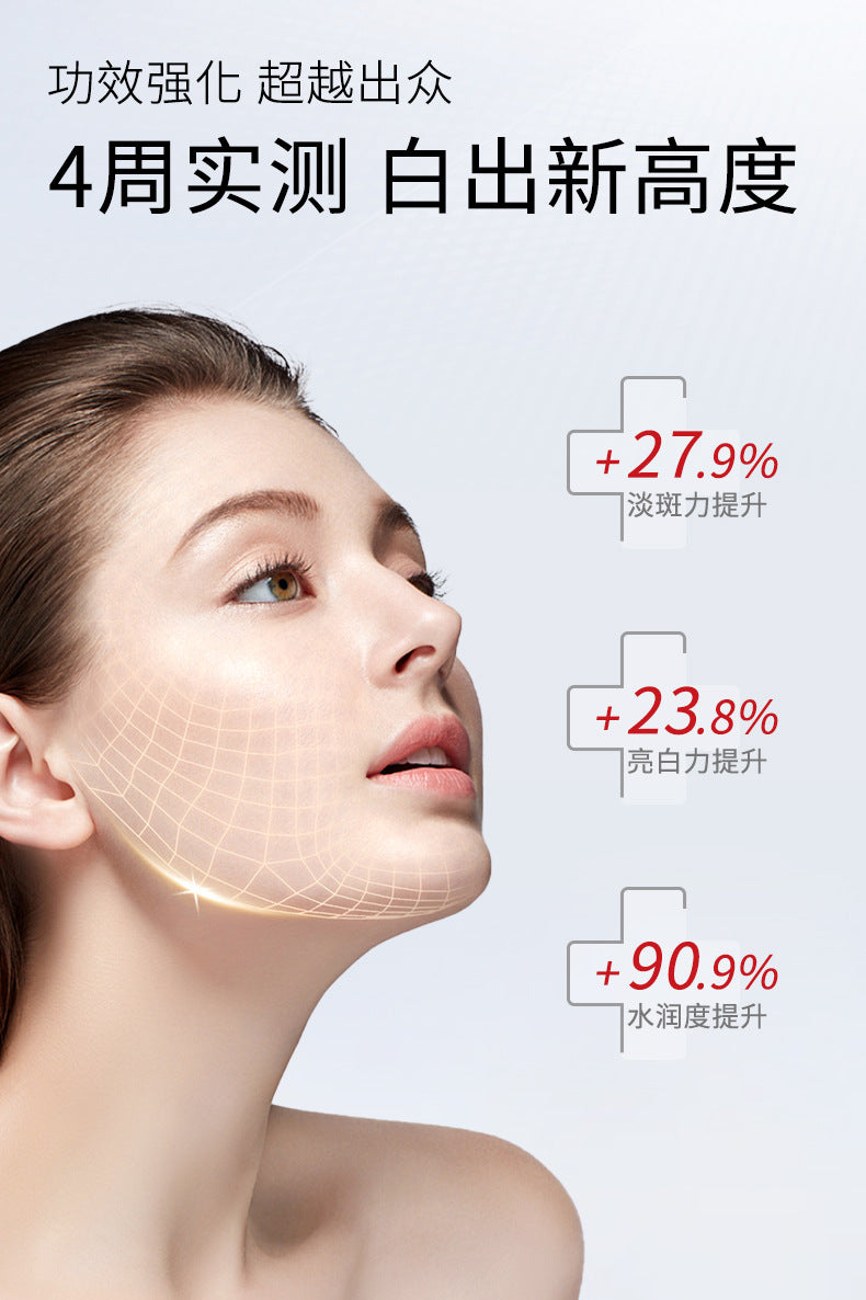 Whitening and Spot Removal Hyaluronic Acid Camellia Hydrating Mask Moisturizing Cleansing Mask with Niacinamide for Brightening and Firming Skin