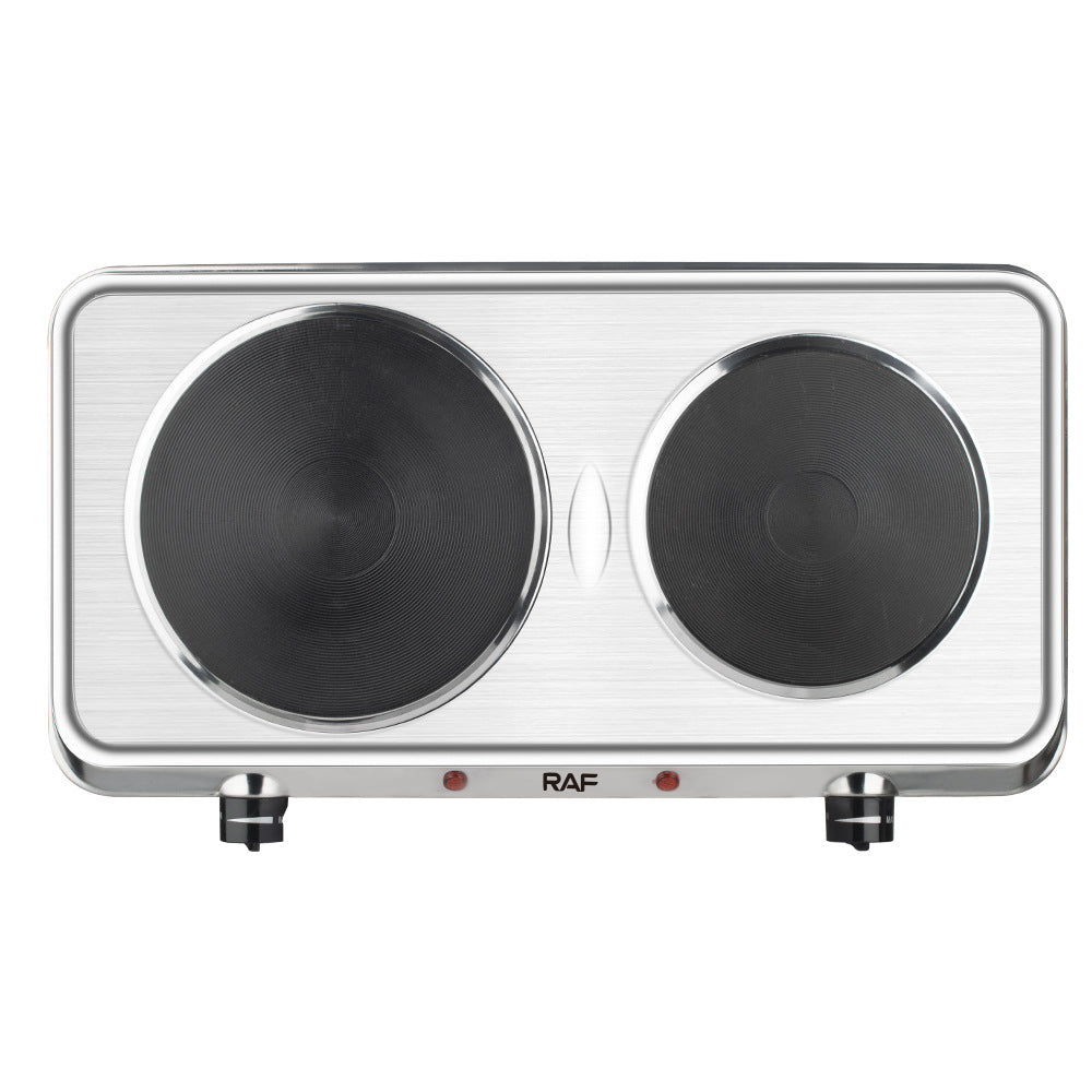 RAF Electric Stove Household Double Burner Electric Stove Temperature Adjustable Small Electric Stove Insulation Heating Electric Stove Wholesale