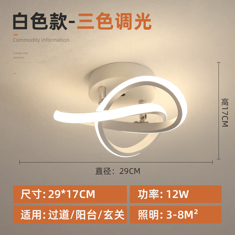 exclusive aisle lights balcony lights LED Modern Minimalist Nordic Creative Personality Cloakroom Living Room Entrance Light