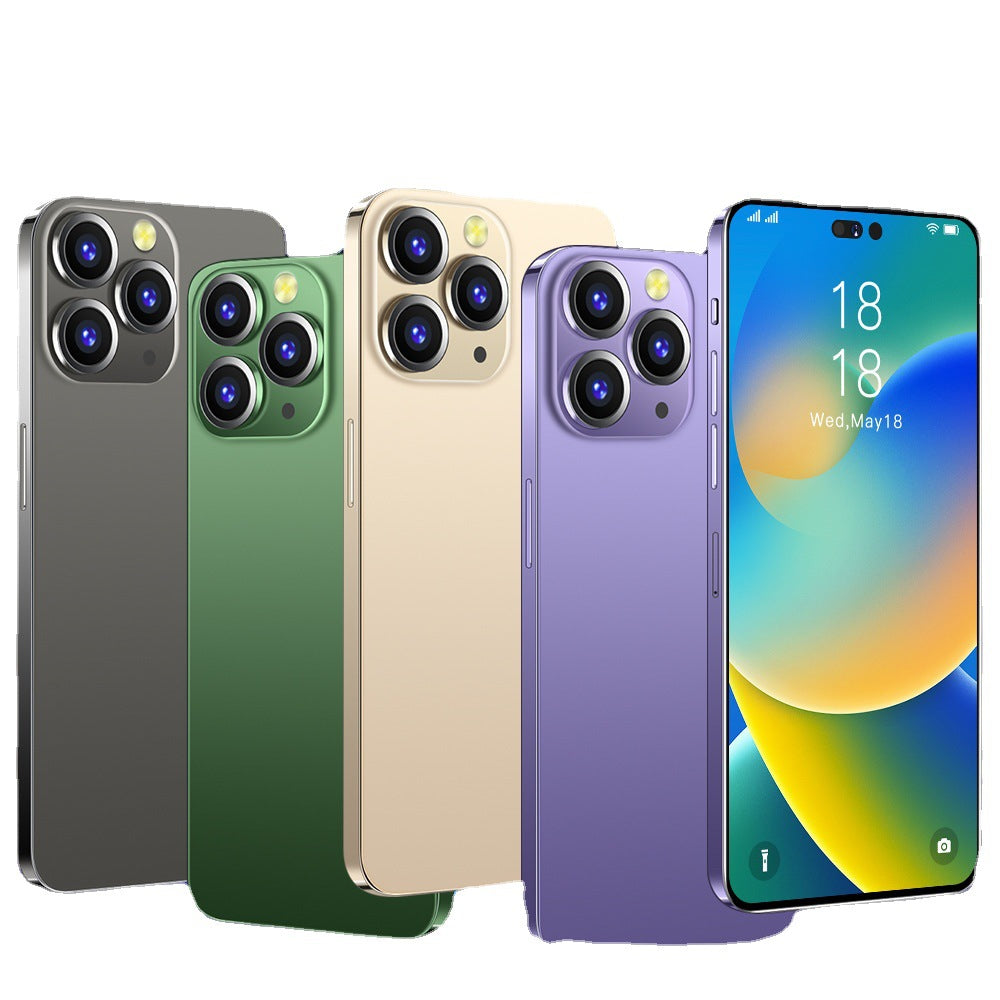 Xidian New Model Exclusive Supply i14promax True4G 3+64G Android6.7Large Screen Smartphone