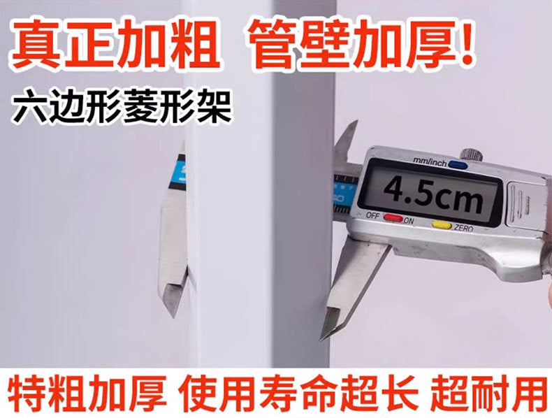 Thickened Four-Corner Tent Stand Hexagonal Outdoor Stall Use Rain Shelter Frame Sunshade Umbrella Stand Foldable Telescopic Canopy