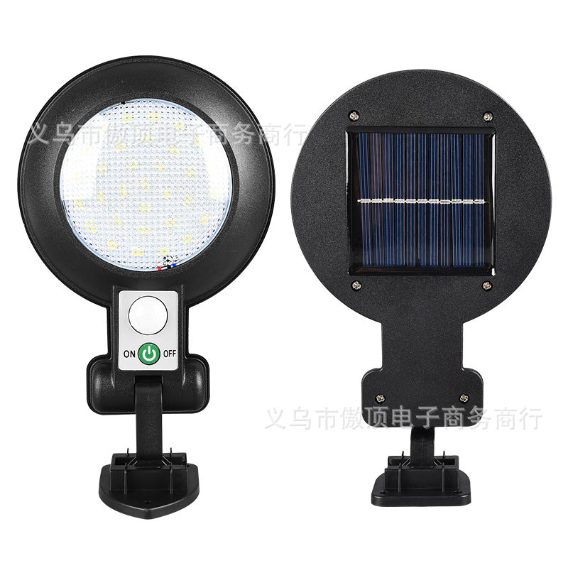 Outdoor Solar Lights LED Wall Light Human Body Sensing Street Light Waterproof Garden Villa Lighting Street Lamp