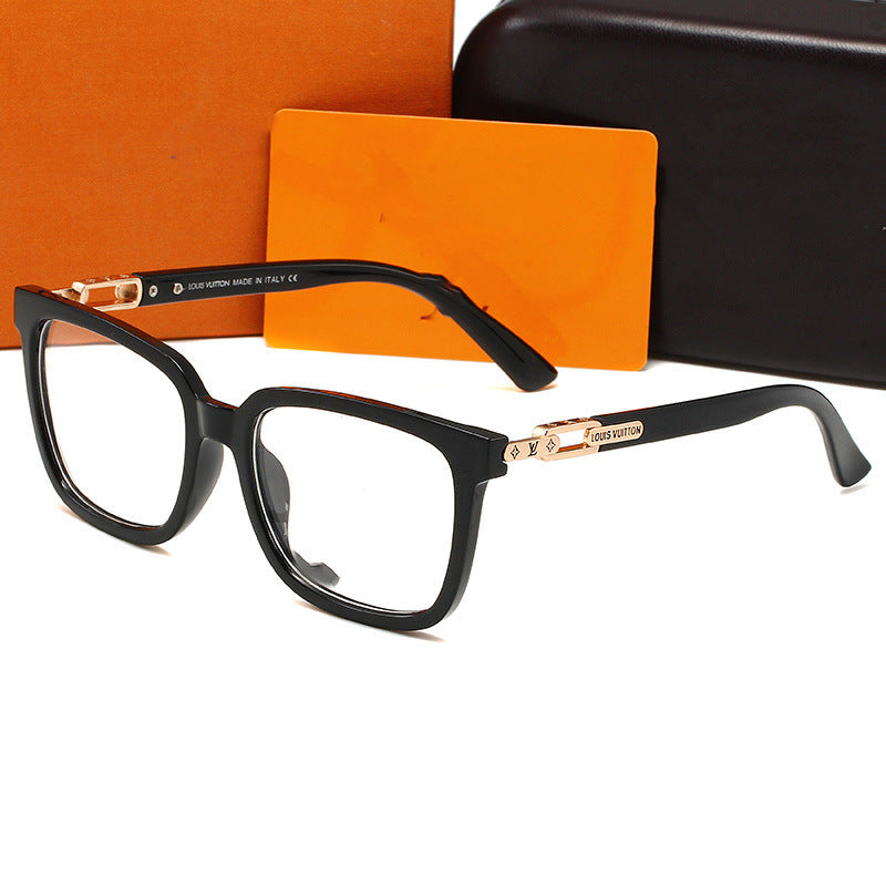 2025New fashion Blue Light Blocking Glasses T Home Art Versatile Glasses for Women Frame High Appearance Myopia Non-Prescription Glasses