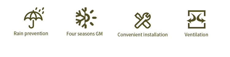 360Boneless Fan-Shaped Car Side Tent Camping Extra Large Car Side Tent Outdoor Road Trip Car-Mounted Canopy Tent