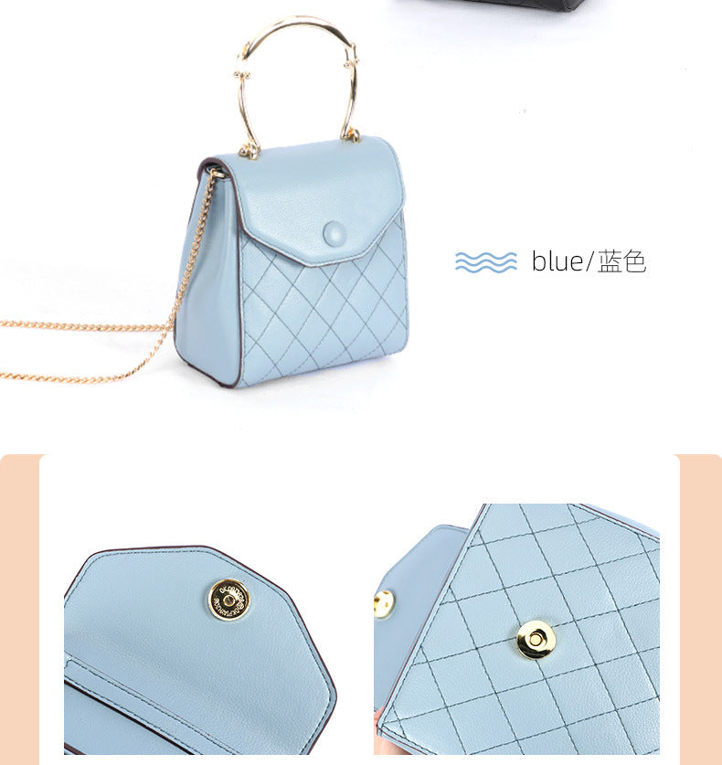 New Fashion Single Shoulder Bag for Women, Large Capacity Small Square Bag, Versatile Chain Handbag, Single Shoulder Crossbody Commuter Bag