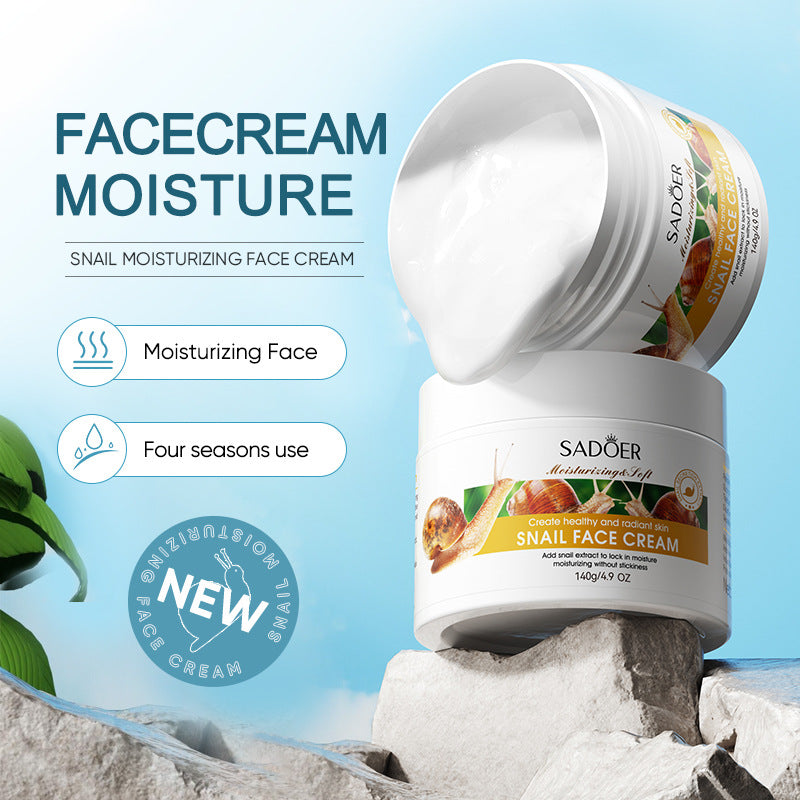 Plant Face Cream SADOER Avocado Aloe Carrot Moisturizing Cream  Wholesale