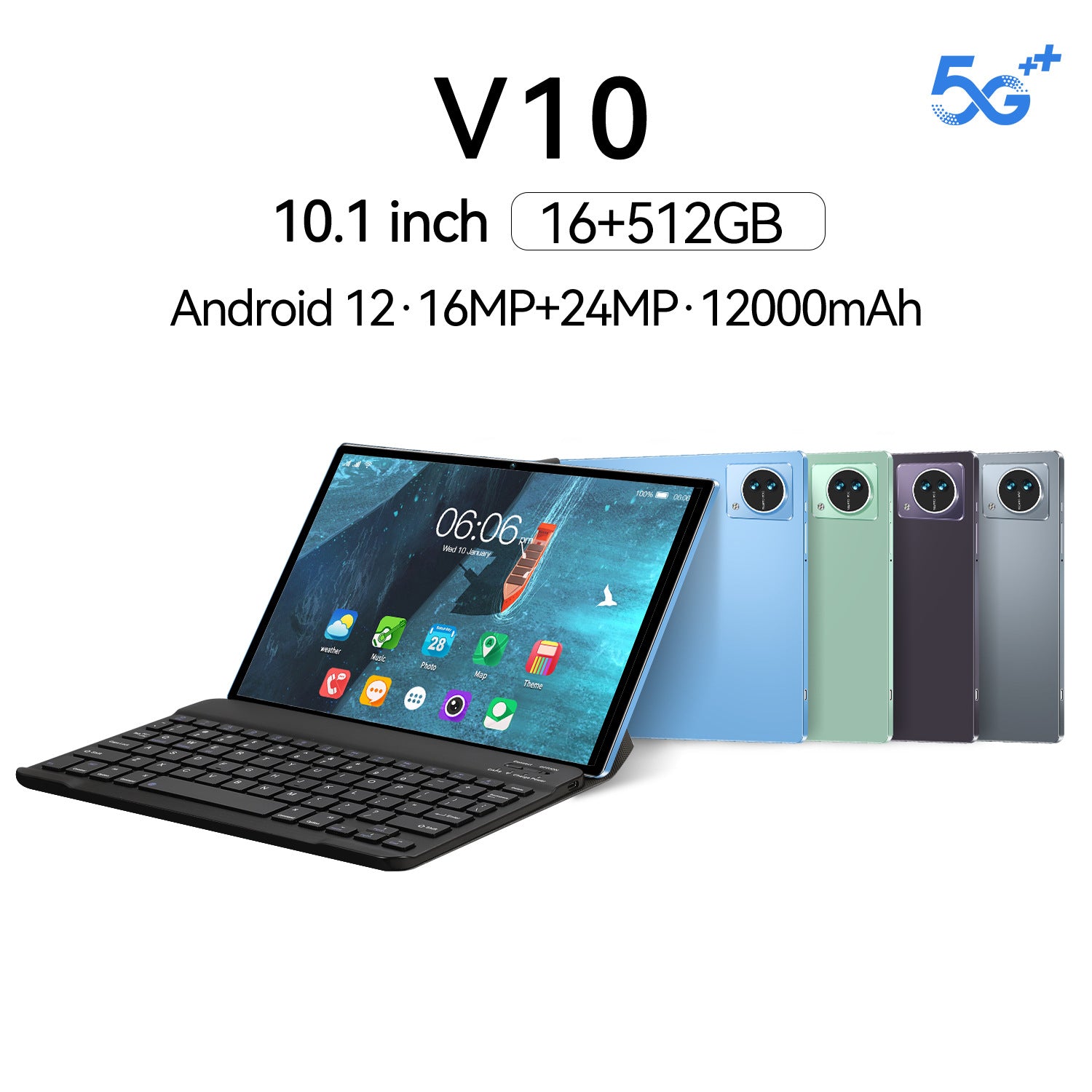 New V10 Smart Tablet PC10Inch High-Definition Large Screen Shopee E-commerce