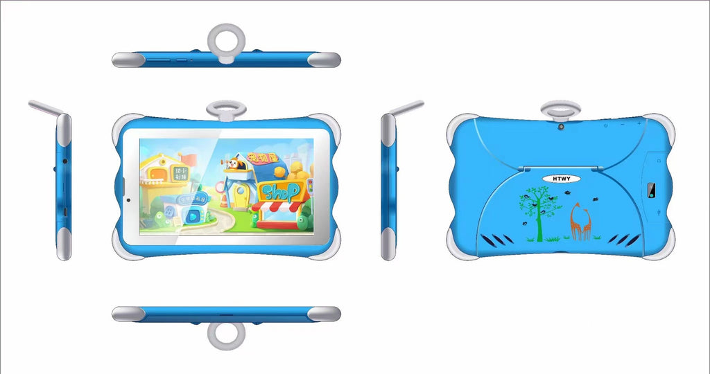 7 Inch Kids Tablet Children Learning Machine Android Call Tablet