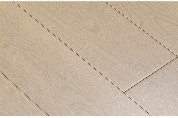Modern Solid Wood Cream Style Oak Pure Solid Wood Floor Flat Buckle A Grade A Oak3D Flat metallic paint texture
