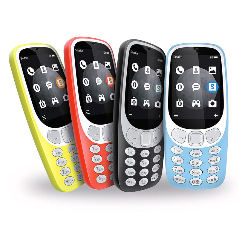 2.4Camera with dedicated slot GSM 2G Button Phone for Students and Seniors3310Feature Phone