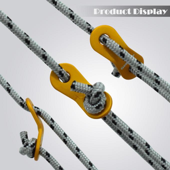 Outdoor camping tent accessory reflective guy ropes5MM Canopy Fixed Windproof Drawstring Clothesline Canopy Wind Rope6Strip