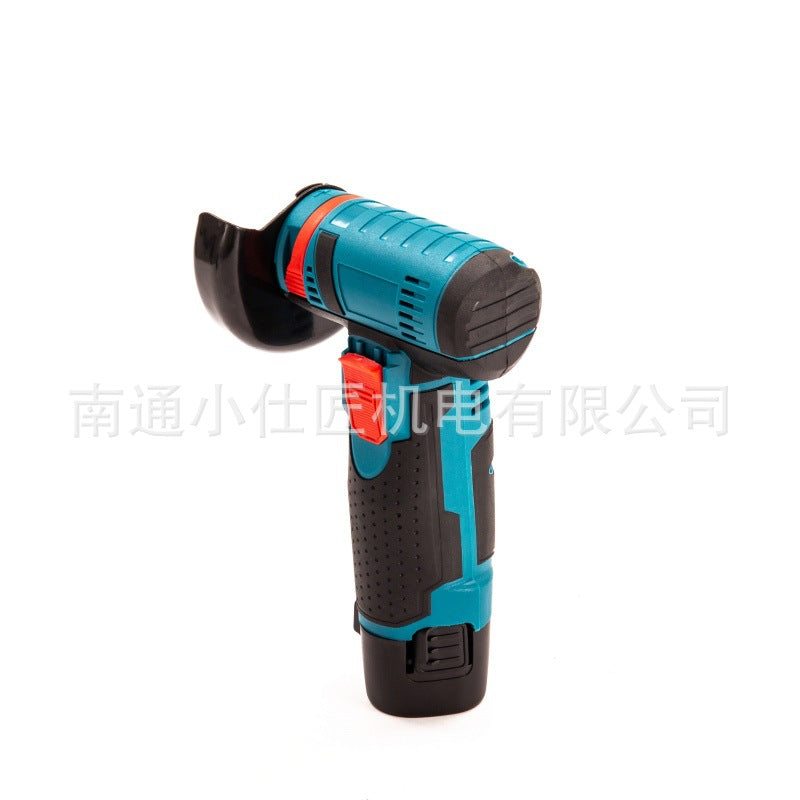 Cross-Border Foreign Trade Mini Rechargeable Lithium Electric Angle Grinder Household Multi-Functional Portable Cutting Grinding Machine Polishing Machine