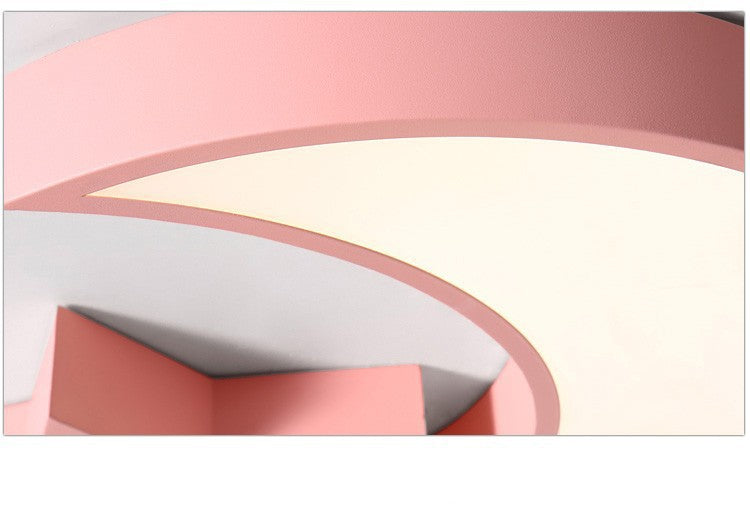 Macaron Children's Room Lighting Creative Boys and Girls Colorful Star Cloud Ceiling Light Kindergarten Bedroom Lamp