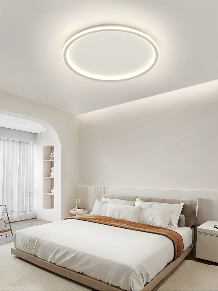 Cream Ceiling Light Minimalist Style Master Bedroom Light Cloud Hall Living Room Eye Protection Simple Room Light Full Spectrum Smart