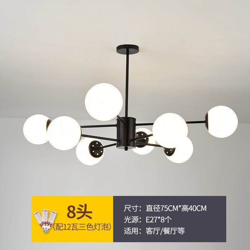 Magic Bean Pendant Light Nordic Dining Room Light Modern Simple Room Master Bedroom Light Creative Living Room Light Elegant Home Wholesale