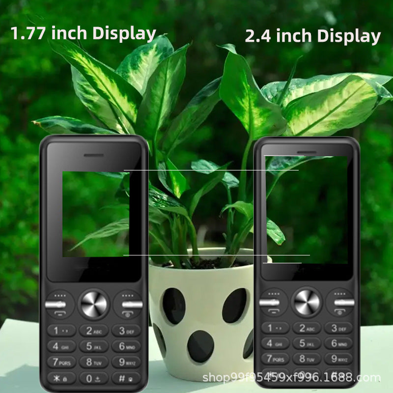 5091GSM 2G Dual Card Straight Student Old Button Phone with Ultra-Long Standby with Camera