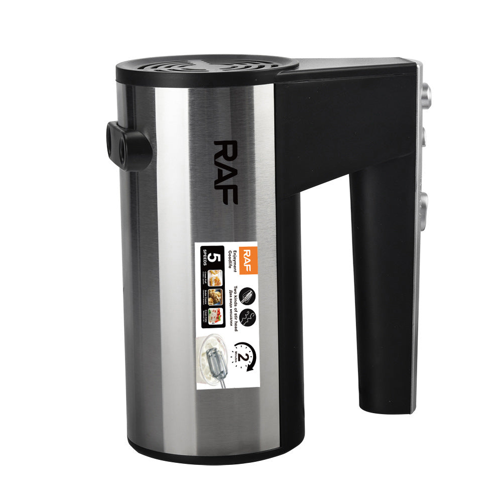 EU Standard Household Stainless Steel Egg Beater Electric Baking Cake Cream Whisk Handheld Mixer R.6629