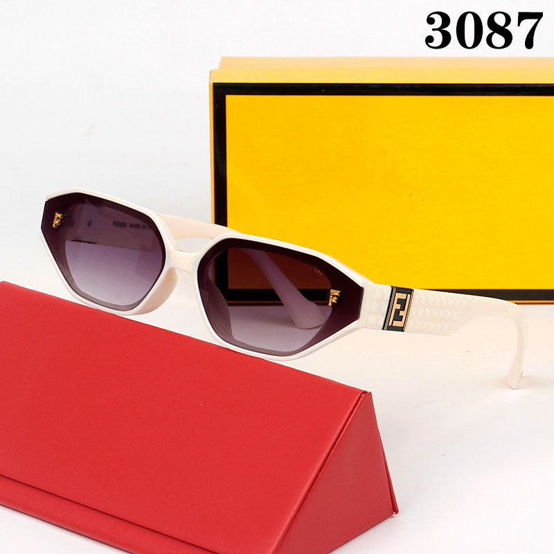 F New Style Square Frame Sunglasses for Women that Make Face Look Smaller ins Xiaohongshu Influencer Same Style Acetate Sunglasses FFM2150