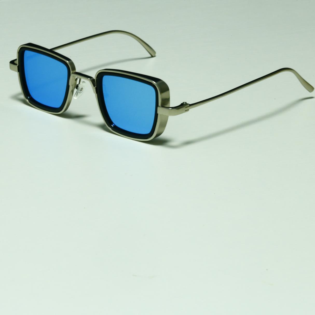 KABIR SINGH Steampunk Small Square Frame Sunglasses for Men High-end Indian Sunglasses Men's Glasses