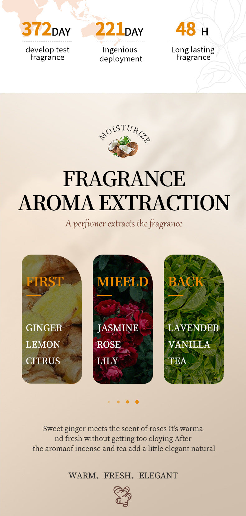 Full English Coconut Hand Cream SADOER Hydrating, moisturizing, anti-chapping, nourishing hand cream for  foreign trade wholesale