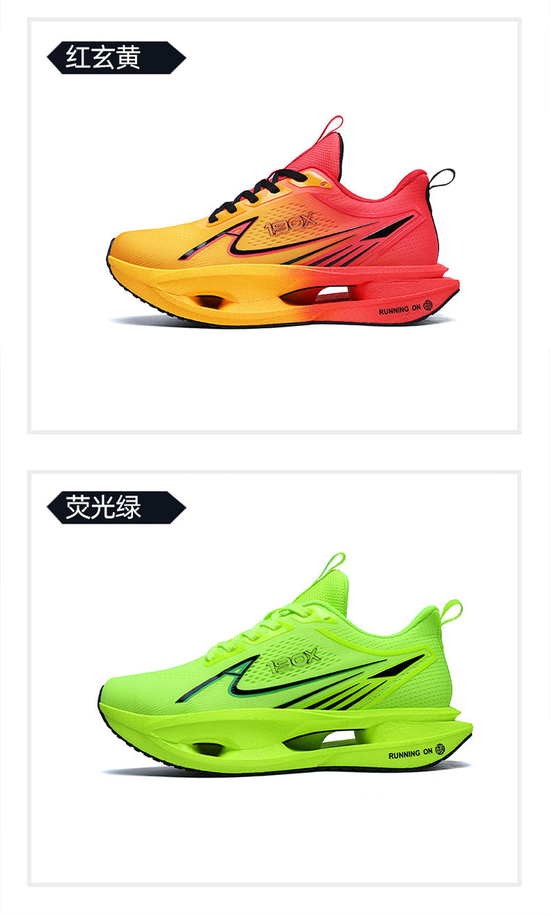 2025New Flying Wing Breathable Shock Absorption Running Shoes Summer Youth Racing Carbon Plate Lightweight Men and Women Sports Shoes