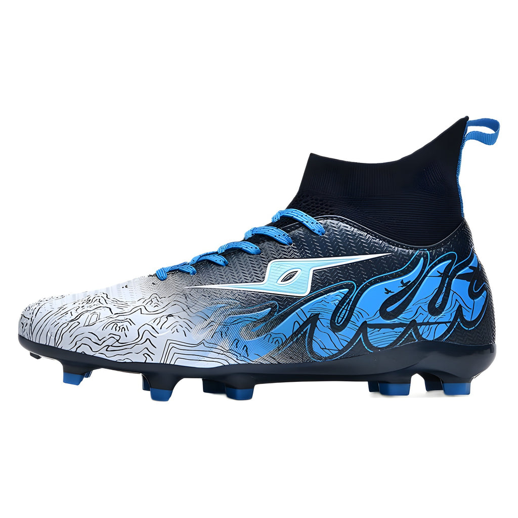 CICERO High quality professional football shoes for men and women FG Long Spike Anti-Slip Wear-Resistant Youth Practical Competition Training Shoes