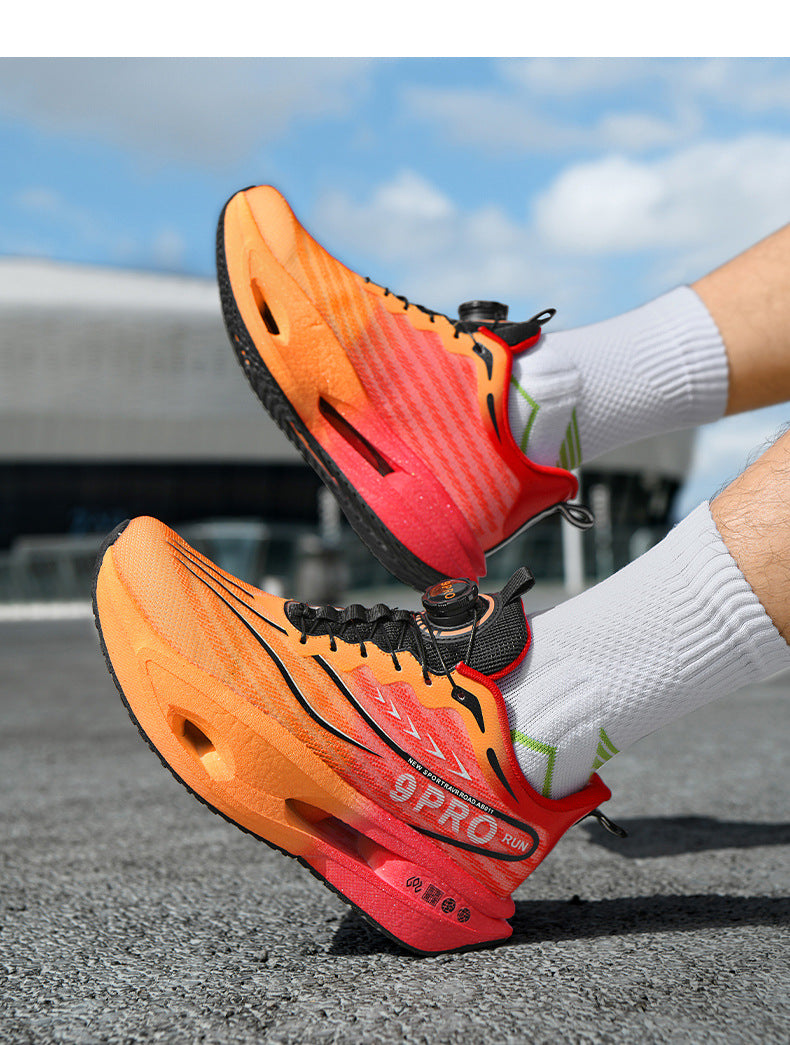 2025New Red Rabbit9pro Running Shoes Fashion Casual Carbon Plate Racing Running Shoes Double Layer Mesh Ultra Light Sports Shoes