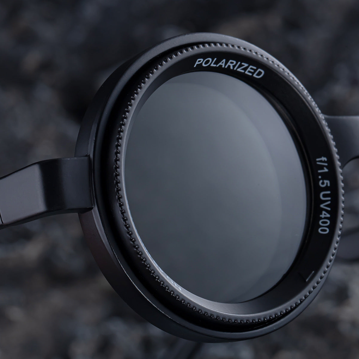 Nighttime Driving Glasses Round Frame ND Adjustable Zoom Men's Sunglasses2025New Polarized Sunglasses