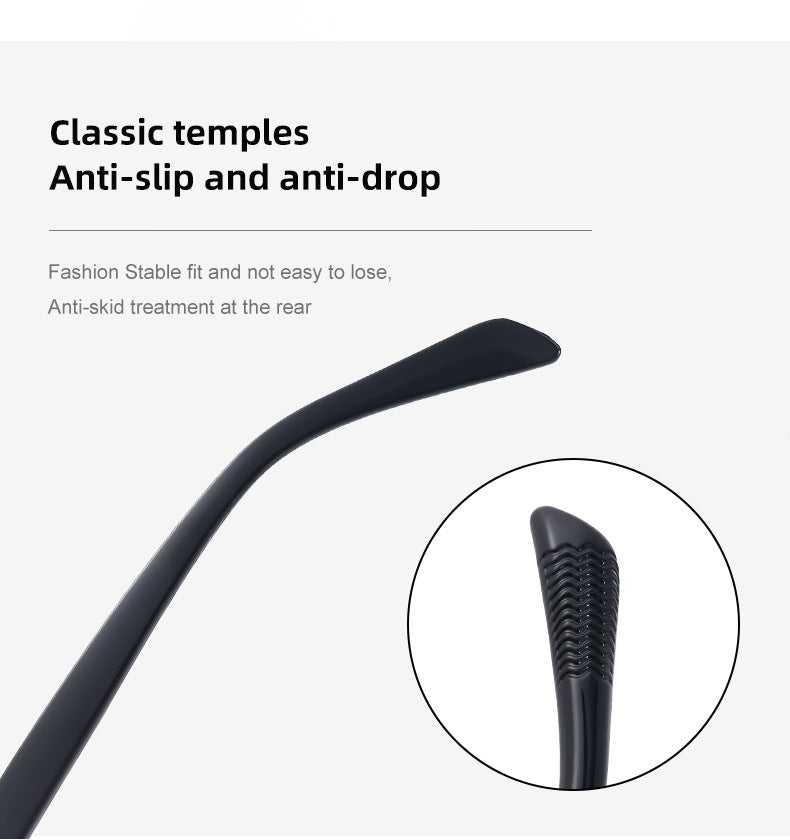 Square Frame Sunglasses for Women High-End European and American Style Internet Celebrity Same Style Mountaineering Sunglasses for Men Trendy shades Wholesale Eyewear