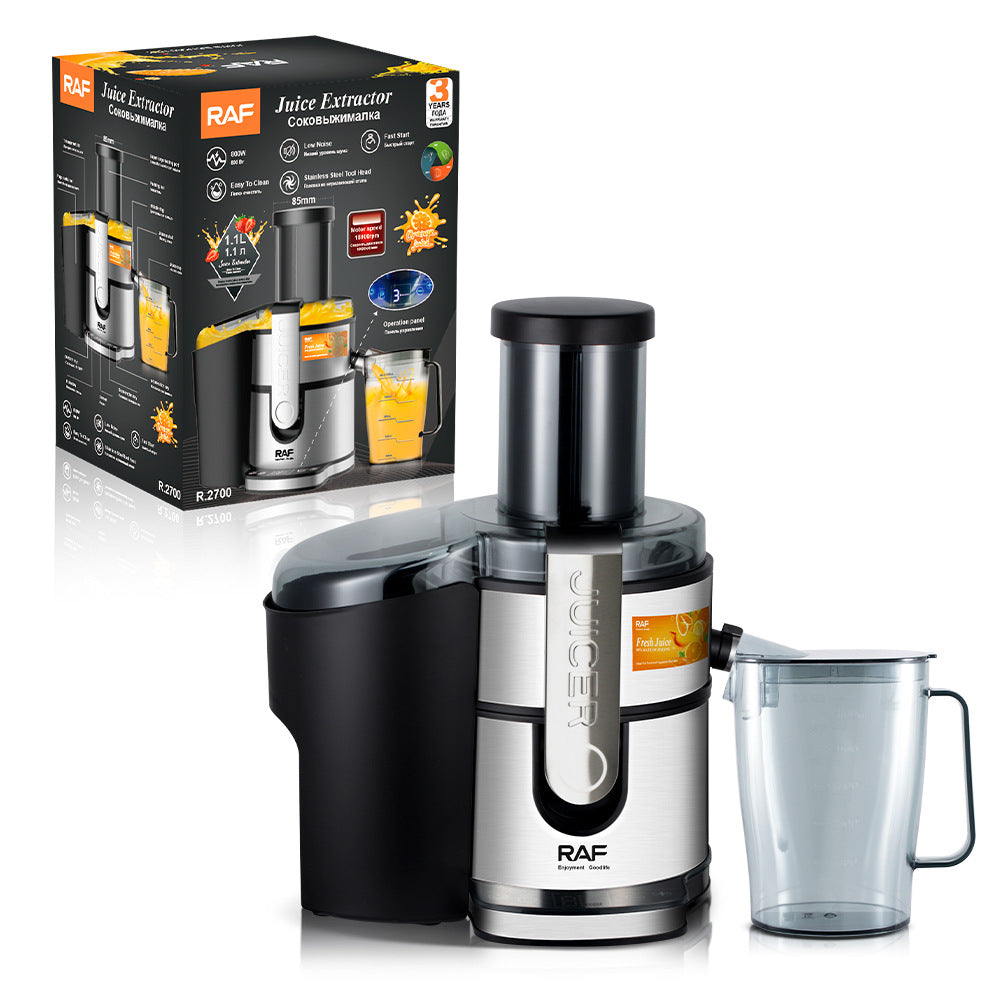 RAF EU Standard Juicer Household Fully Automatic Large Caliber Juicer Juice Separator R 2700