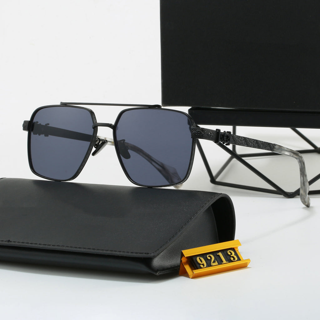 Handcrafted Heavy-duty Glasses Elegant High-quality Titanium Sunglasses for Men and Women Fashionable Casual UV Protection Sunglasses