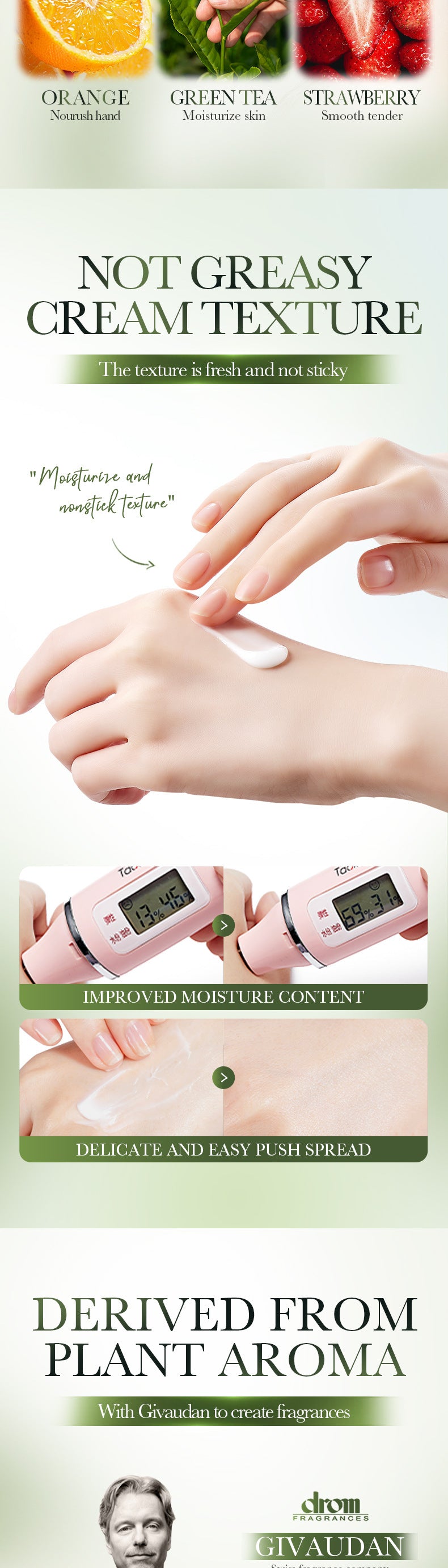 Full English Milk Tea Fruit Fragrance Hand Cream Set SADOER Autumn and winter hand cream  foreign trade wholesale