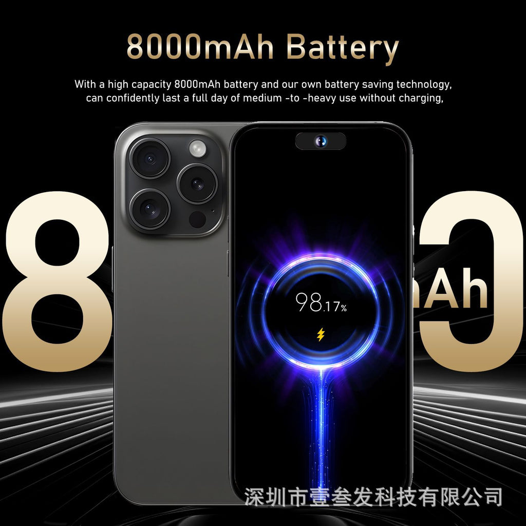 16G+1TB New i14promax Smartphone5G High-end7.0Inch Large Screen Android Source Factory