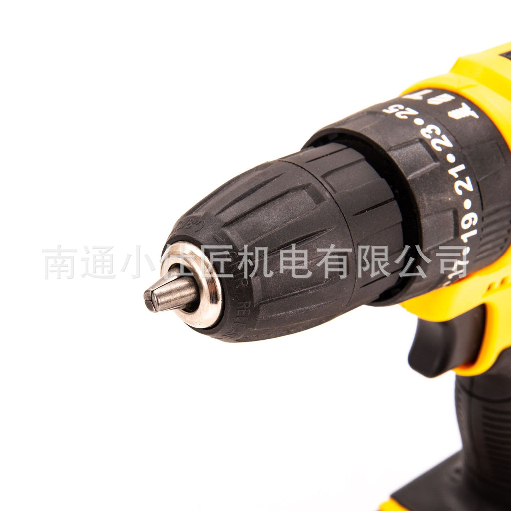 AliExpress Amazon Dropshipping Cross-Border Brushless Lithium Battery Tool Rechargeable Battery One Battery One Charger Electric Drill Impact Drill