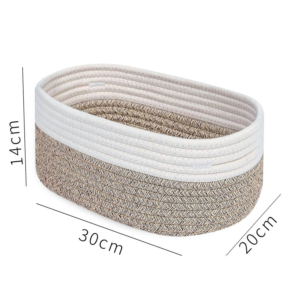 Woven Storage Basket Laundry Basket Dirty Clothes Basket Miscellaneous Children's Toy Organizer Foldable