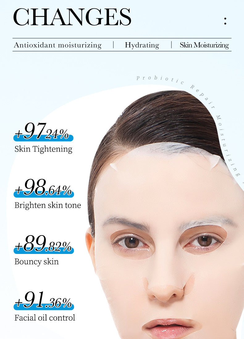 Full English Mask BIOAOUA White Truffle Moisturizing Caviar Nourishing Resurrection Grass Hydrating  Wholesale