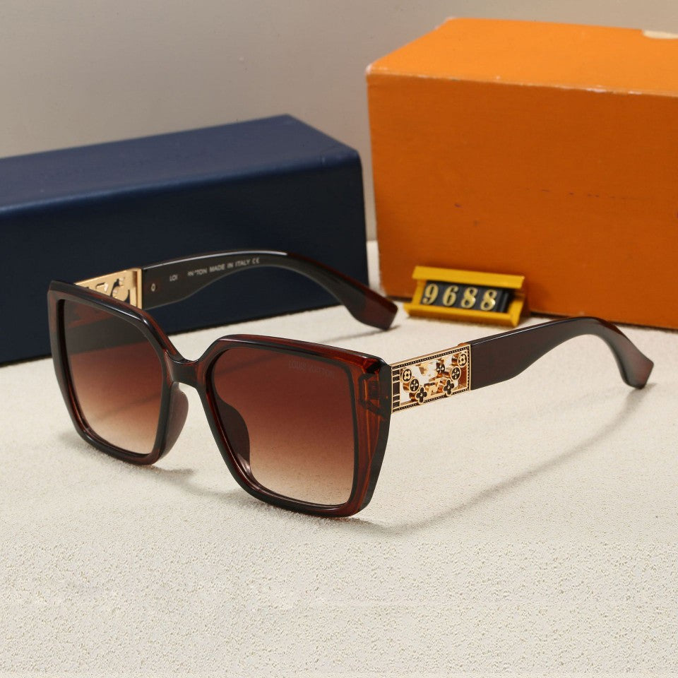 New Fashion Versatile Unisex Driving Sunglasses Outdoor Beach Leisure Travel UV Protection Sunglasses