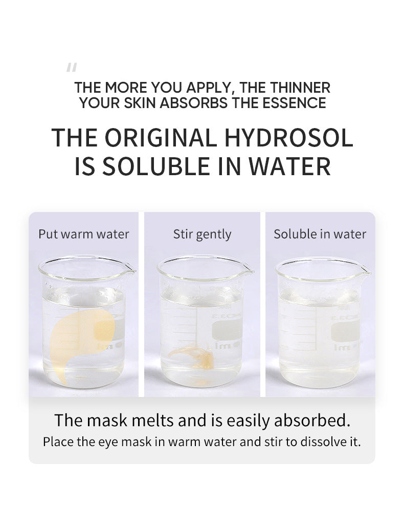 Full English Eye Mask ZOZU Golden Avocado Moisturizing and Hydrating   foreign trade skincare products live wholesale