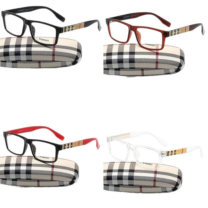 New TR90Fashion Trend Square Non-Prescription Glasses Frame for Men and Women, Can Be Fitted with Prescription Lenses2271Same Style