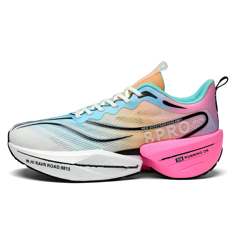 Red Rabbit8pro Carbon Plate Spring and Autumn Running Shoes for Big Kids, Racing Shock Absorption Sports Shoes for Men and Women, Couple's Versatile Casual Running Shoes