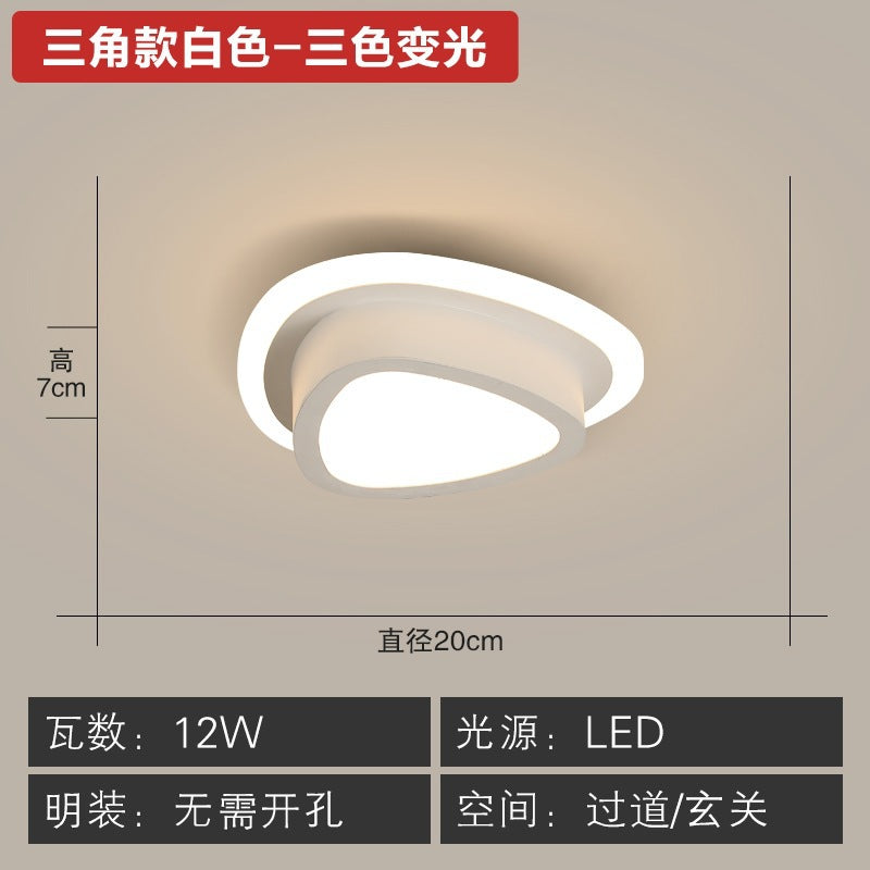 Simple Modern Balcony Light Corridor Light Entrance Light Nordic Minimalist led Corridor Ceiling Light Cloakroom Light Fixture