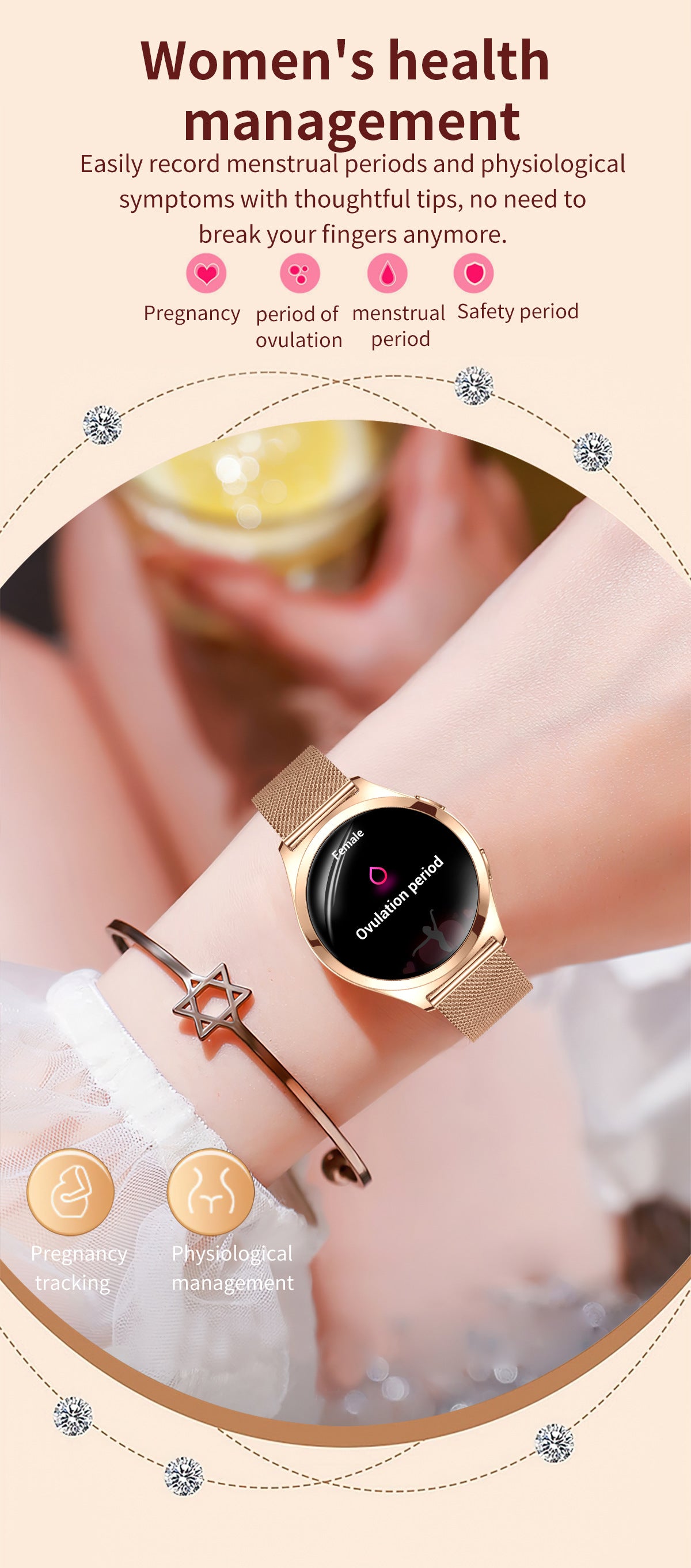 Y35Smart Watch1.27inch Bluetooth Call Heart Rate Pedometer Sleep Monitoring Deep Waterproof Sports Watch